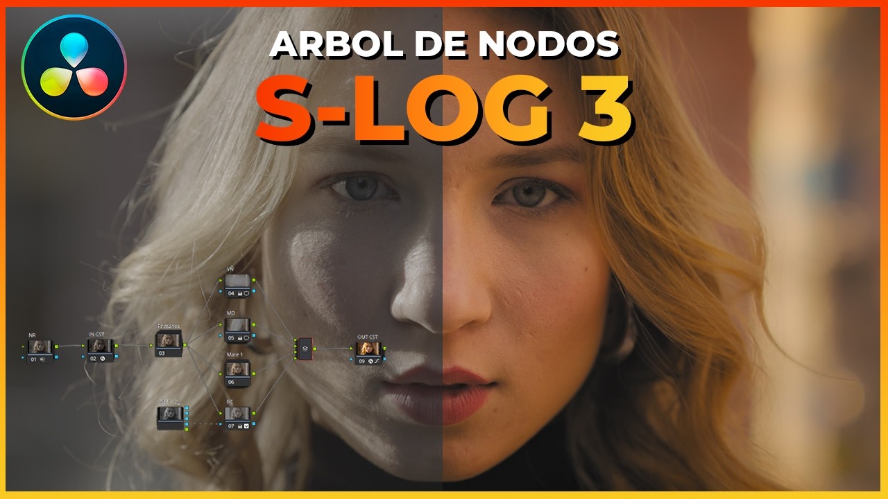 Potencia tu Sony S-Log3: Domina Nodos en DaVinci