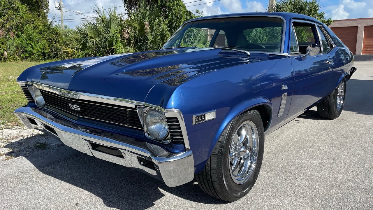 1968 Chevy Nova for Sale $35000.00 www.classiccarsinflorida.com 561-359-7998