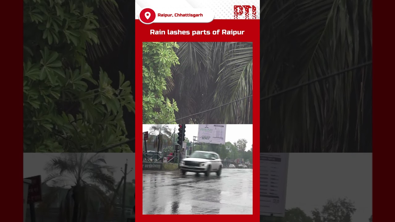 Rain lashes parts of Raipur