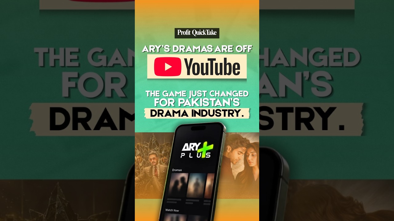 ARY&rsquo;s Dramas are Off YouTube. The game just changed for Pakistan&rsquo;s drama industry.