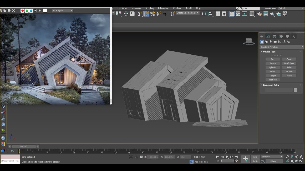 #3dmodeling task 2 part 2 with editable poly  in #3dsmax