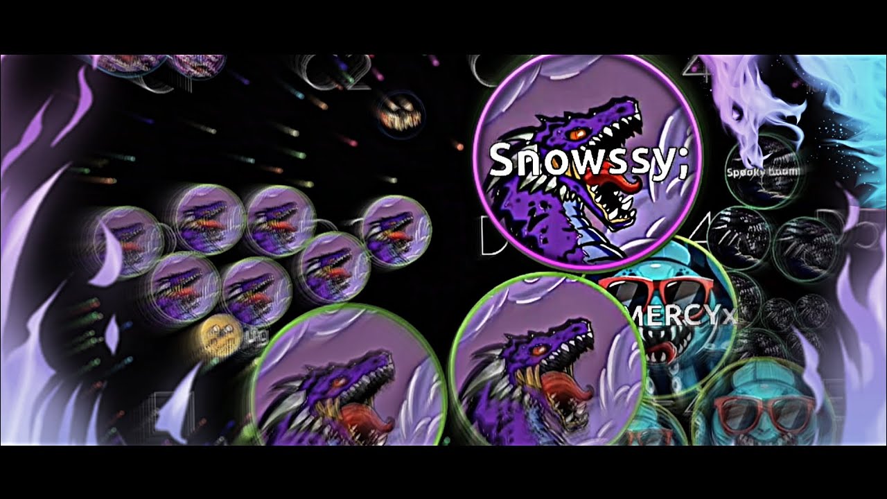 Blob.io - Snowssy | GOD OF TRICKS - Tricks, Loops, x32, x64, Bullets, Lines & MORE!!!