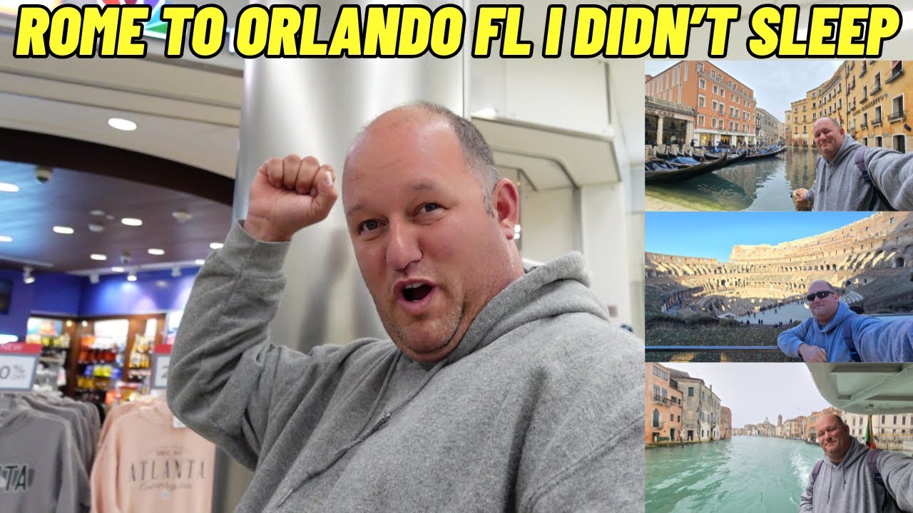 Flying back to Orlando FL from Rome Italy on Delta Airlines 1/26/2026