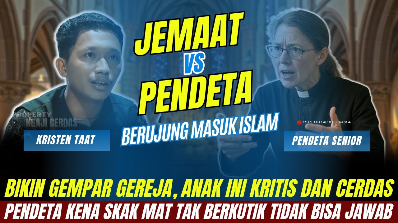 Pendeta Kena Skak Mat! Anak Ini Bikin Geger Gereja dan Pilih Masuk Islam | Kisah Mualaf