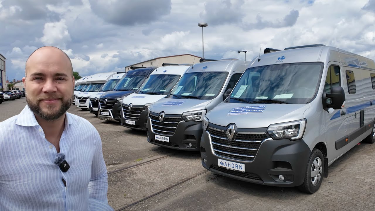 GEBRAUCHTE SENIOREN WOHNMOBILE 2024 mit Garantie ✖️ Ahorn Camp Kastenwagen Teilintegrierte