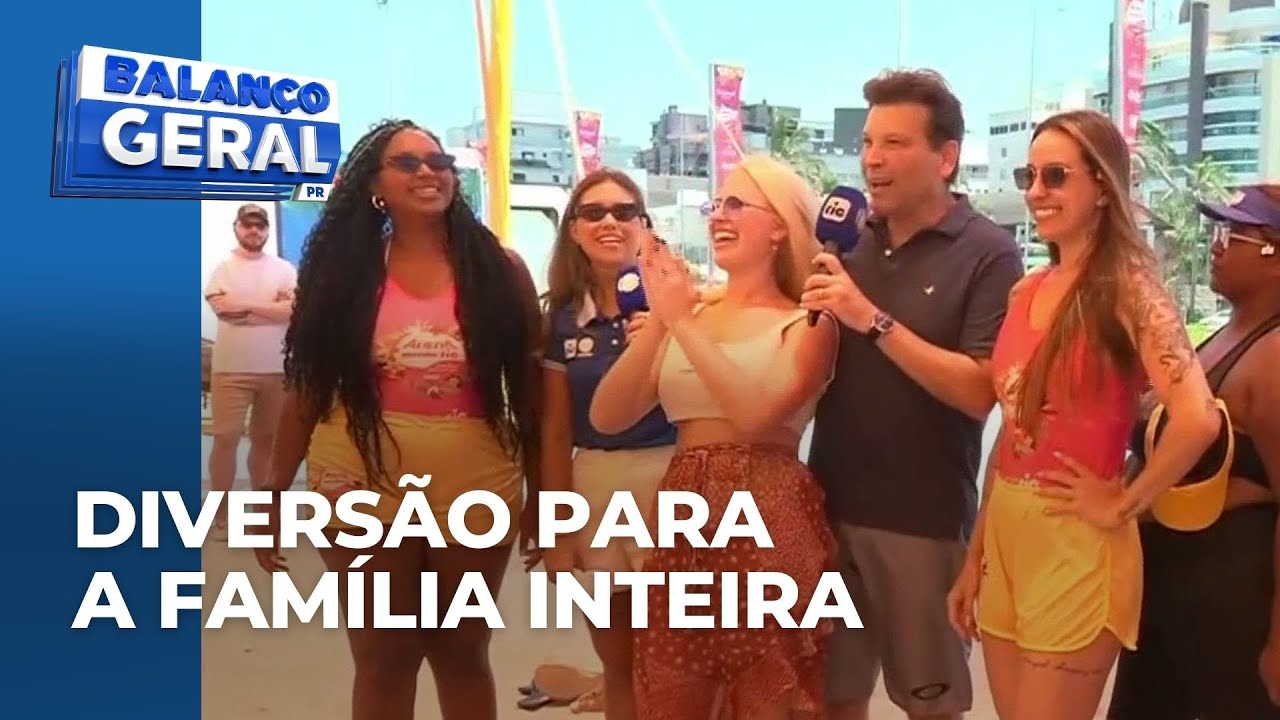 Diversão para a família na Arena Mundo Ric: venha conhecer o Jardim de Verão na Praia Brava