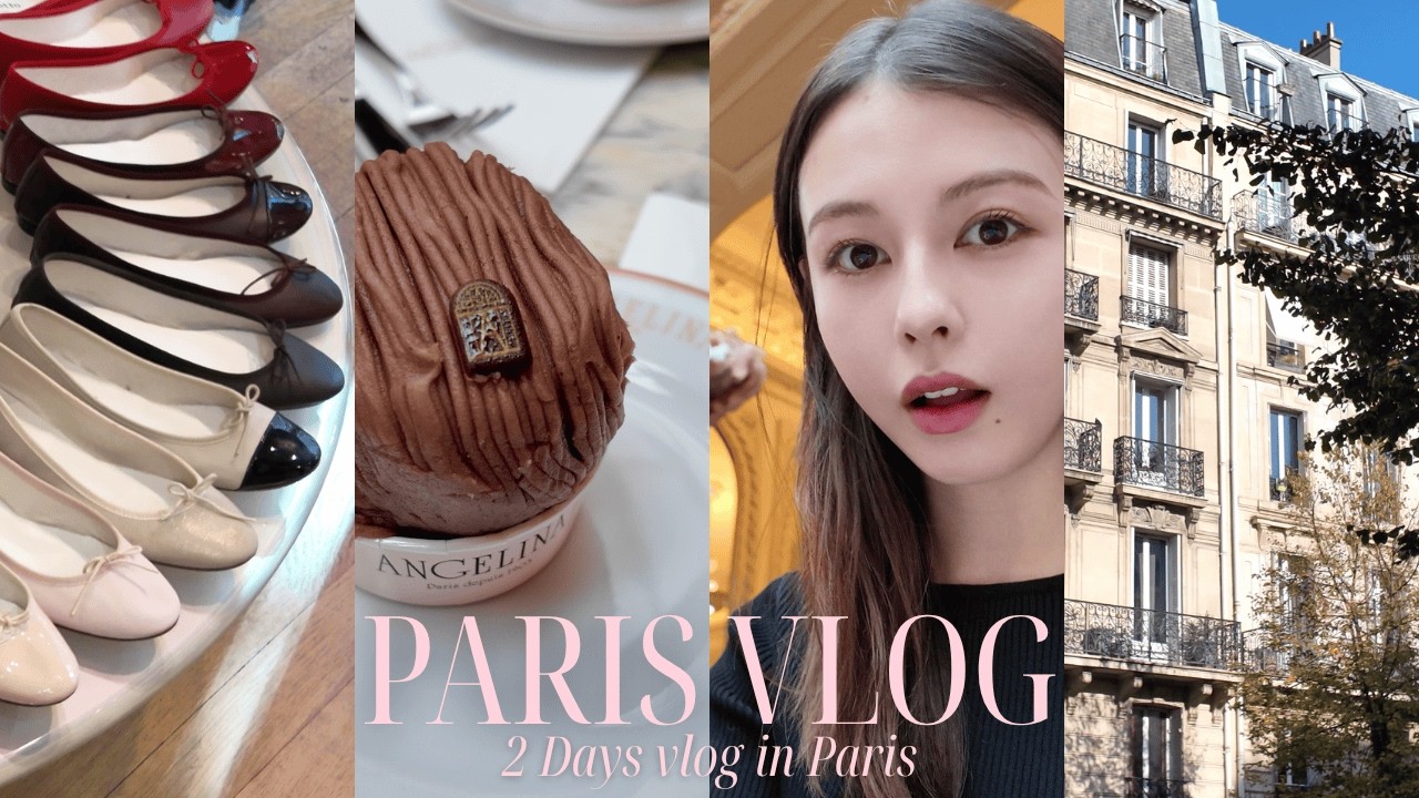 Paris Vlog🇫🇷パリに住む22歳の日常｜モンブラン発祥カフェ🌰｜日用品HAUL