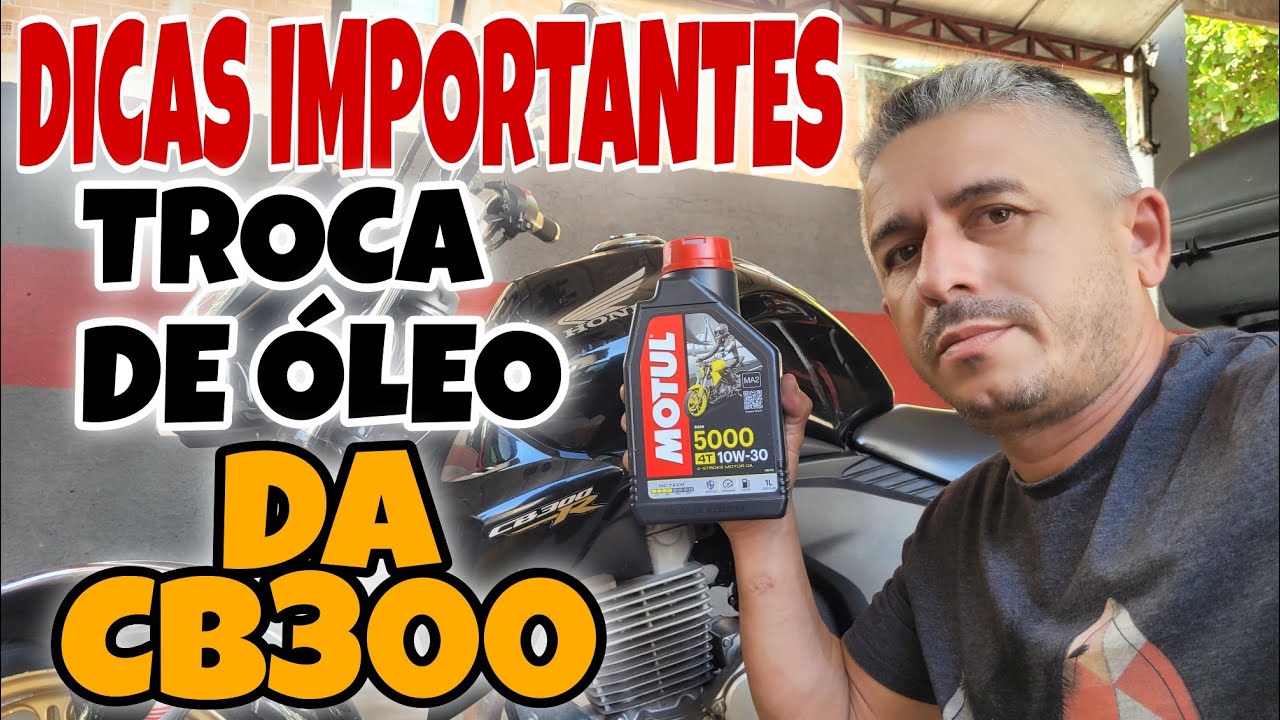 Como trocar óleo e filtro da cb 300, dicas importantes - Motocar Oficial