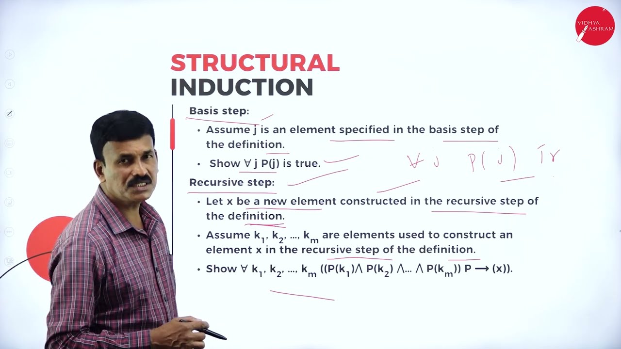 DAY 24 |DISCRETE MATHEMATICS | II SEM |B.CA| NEP |RECURSIVE DEFINITIONS AND STRUCTURAL INDUCTION| L6