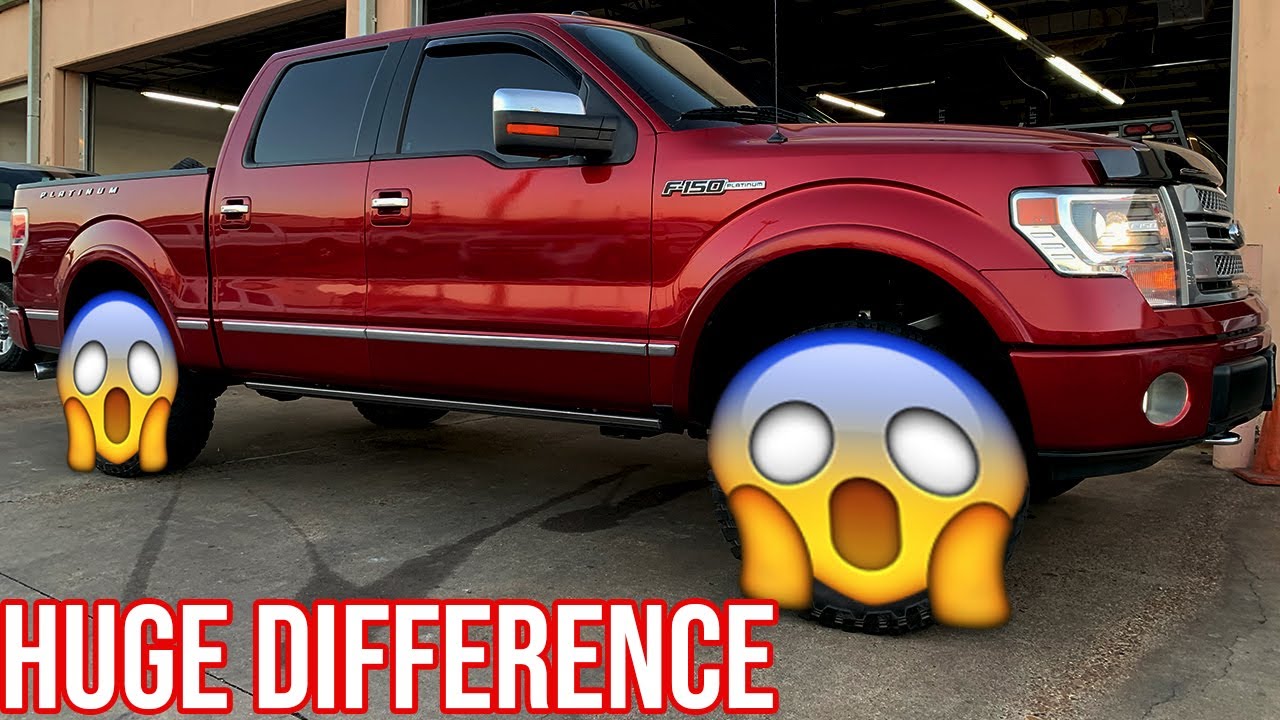F-150 2013 года получил 3-дюймовый лифт и 35-дюймовые колеса!