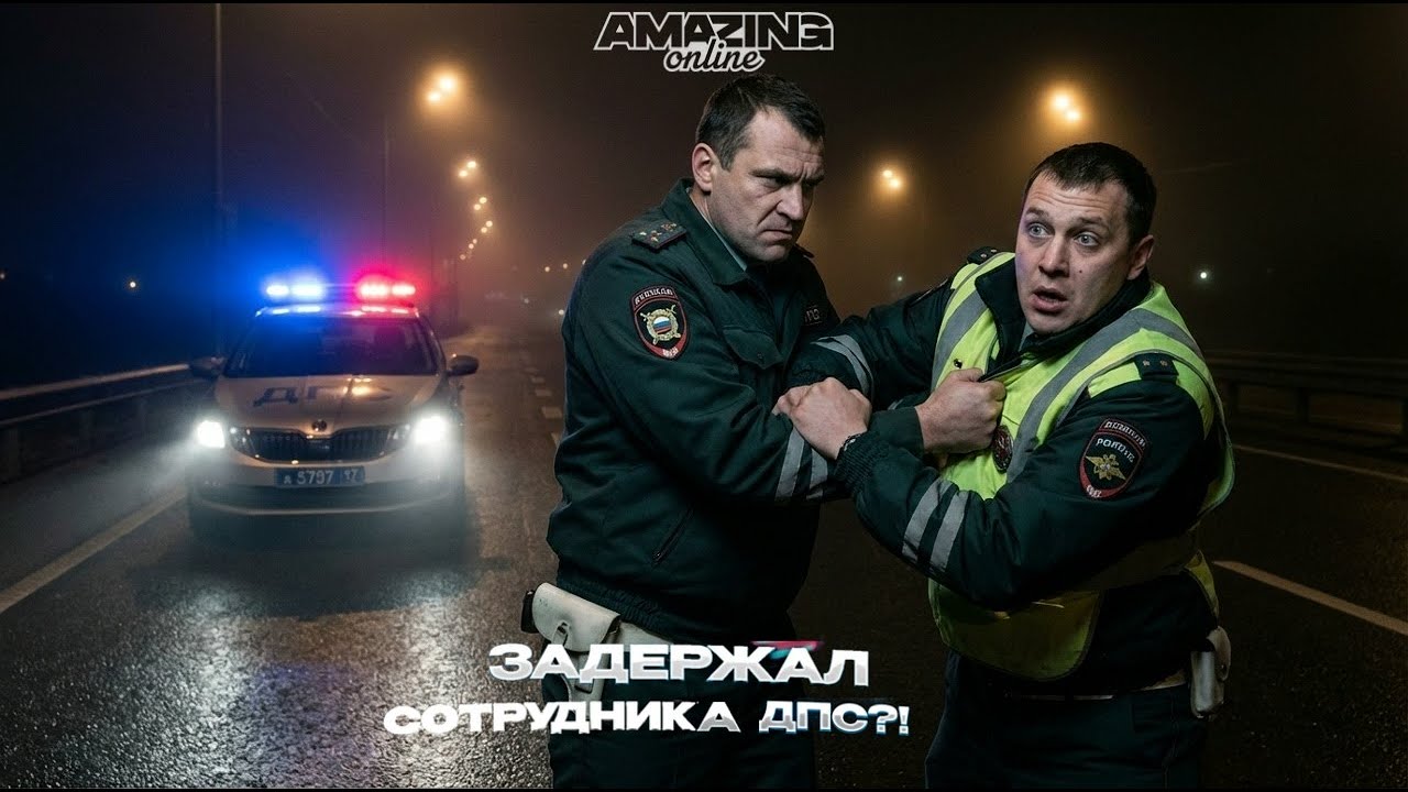 ЗАДЕРЖАЛ СОТРУДНИКА ДПС НА АМАЗИНГ ОНЛАЙН!? | Будни сотрудника ДПС на Amazing Online