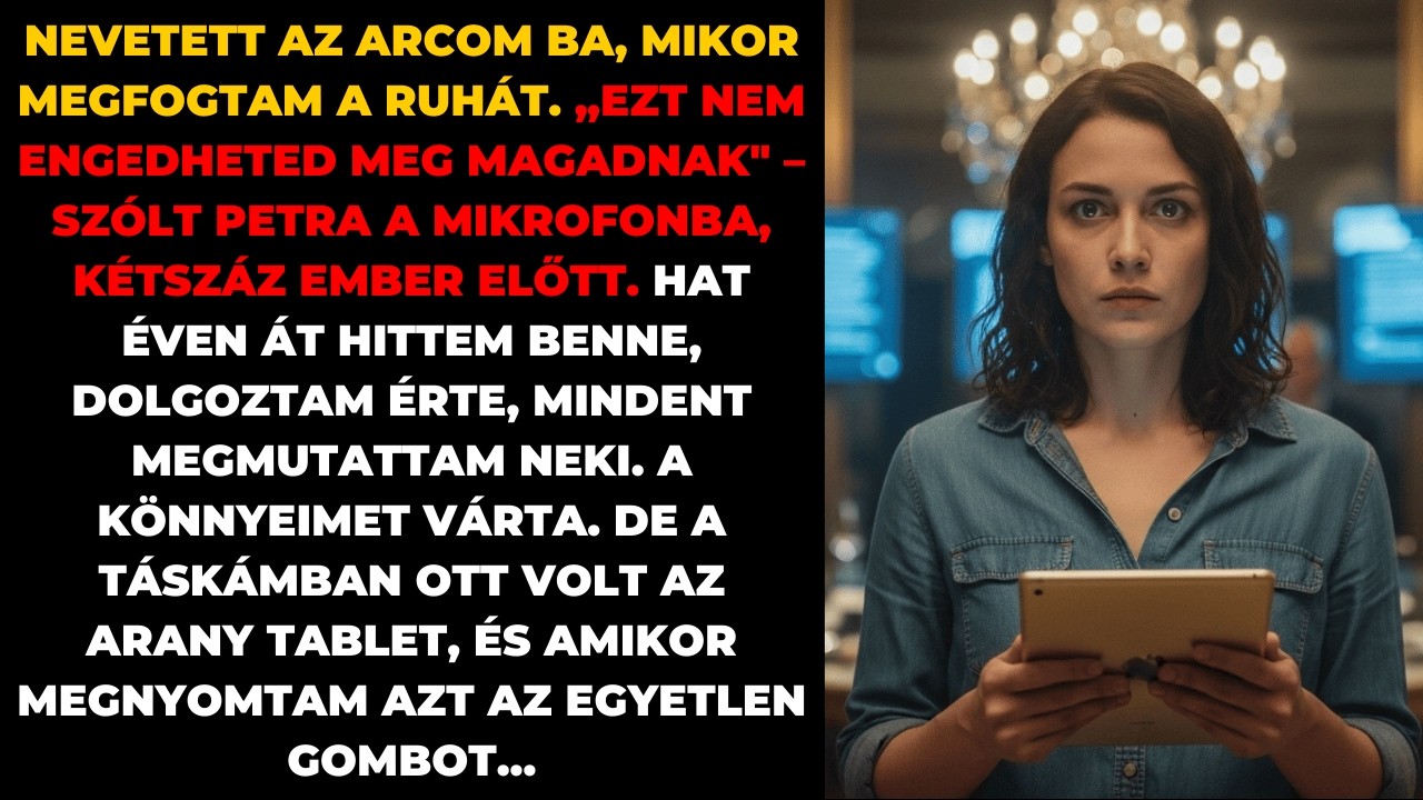 «EZT A RUHÁT NEM ENGEDHETED MEG!» – nevetett az eladó. Nem tudta, hogy a butik az enyém
