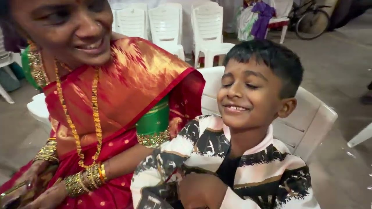 “जागरण गोंधळ” ला बनवला मला दिवट्या 😂💥♥️ | Rushi Kanekar | #rushikanekar #rutukanekar #gondhal