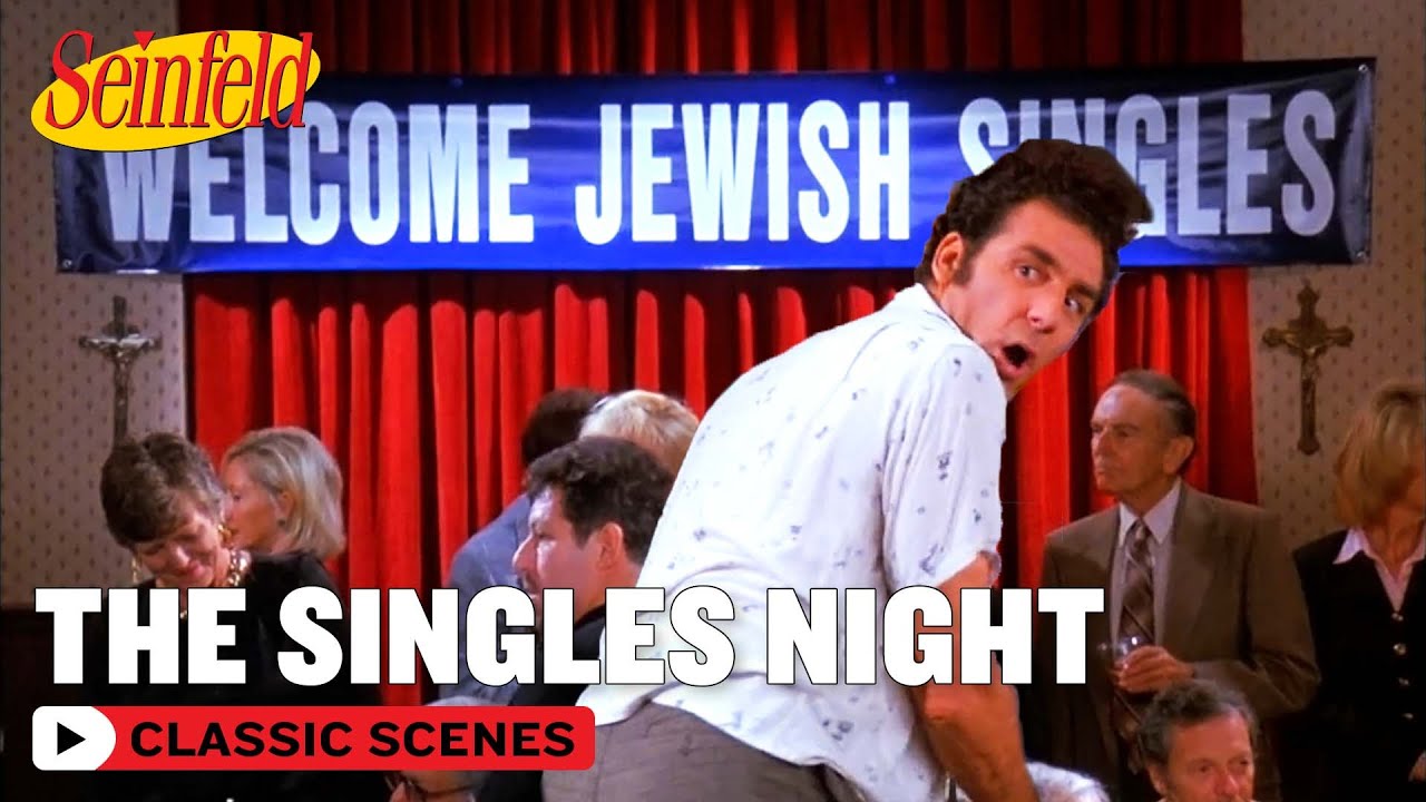 Kramer Runs A Jewish Singles Night | The Fatigues | Seinfeld
