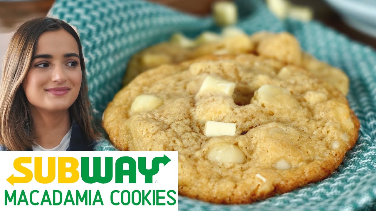 Subway Cookies in nur 5 Minuten selber machen / White Choc Macadamia Nut Cookies