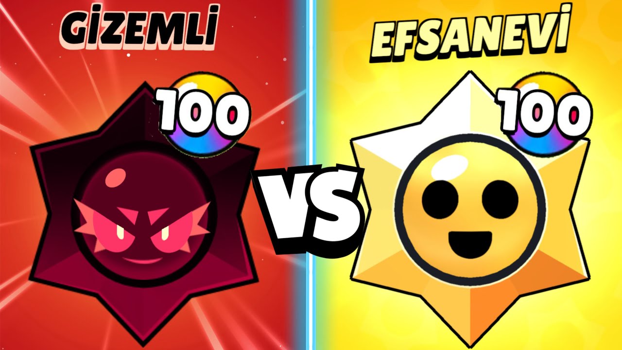 SIFIR HESAPTA 100 EFSANEVİ STARR HEDİYESİ VS 150 GİZEMLİ STARR HEDİYESİ AÇTIM !! BRAWL STARS