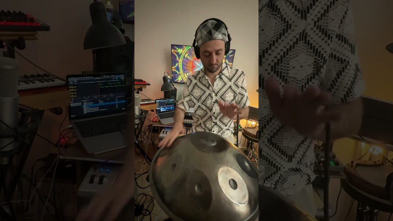 Каждый звук ханга — поток света и исцеления #hang #handpan #oriental #chill #gagash