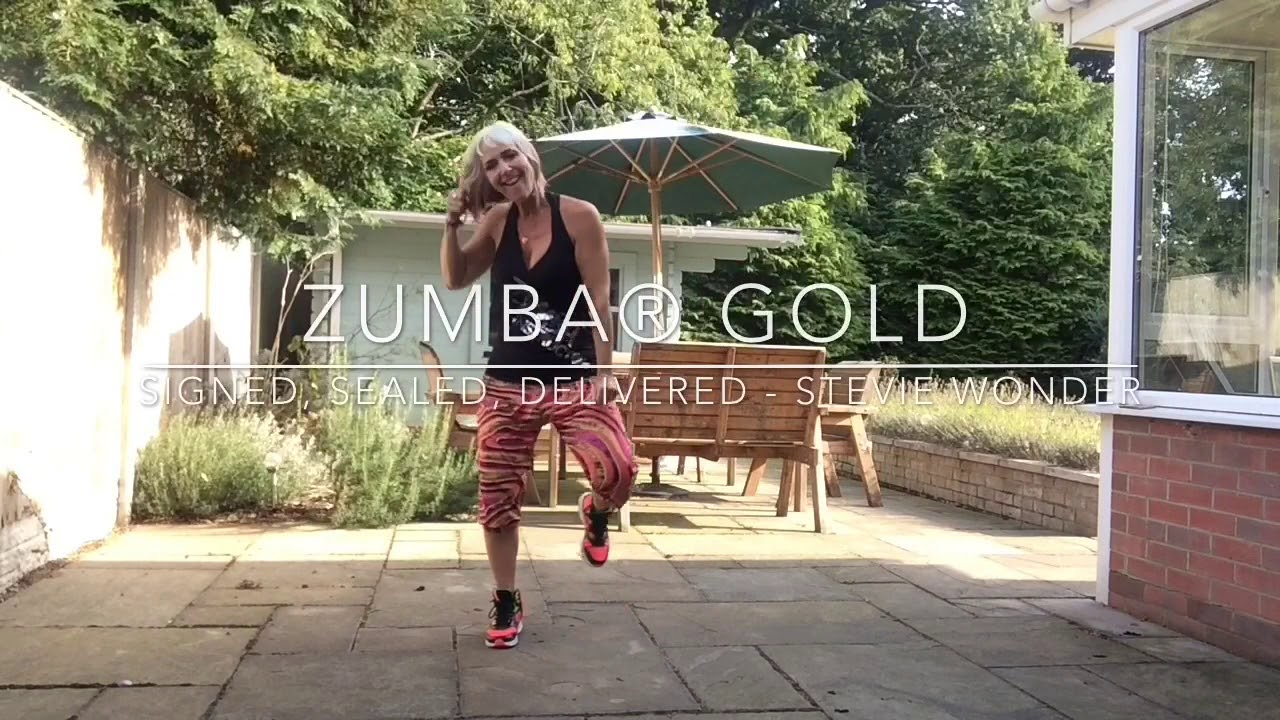 Zumba® Gold Signed, Sealed, Delivered- Stevie Wonder