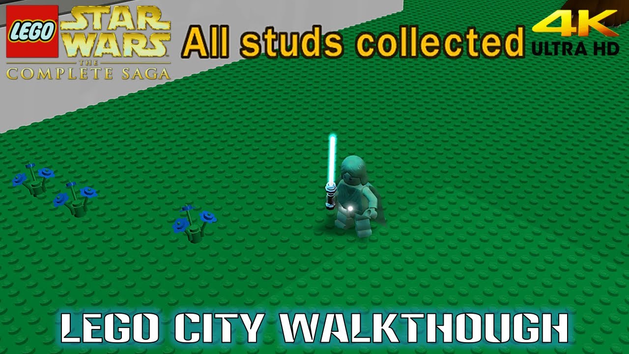 Lego Star Wars The Complete Saga 'Lego City' Walkthrough (4K)