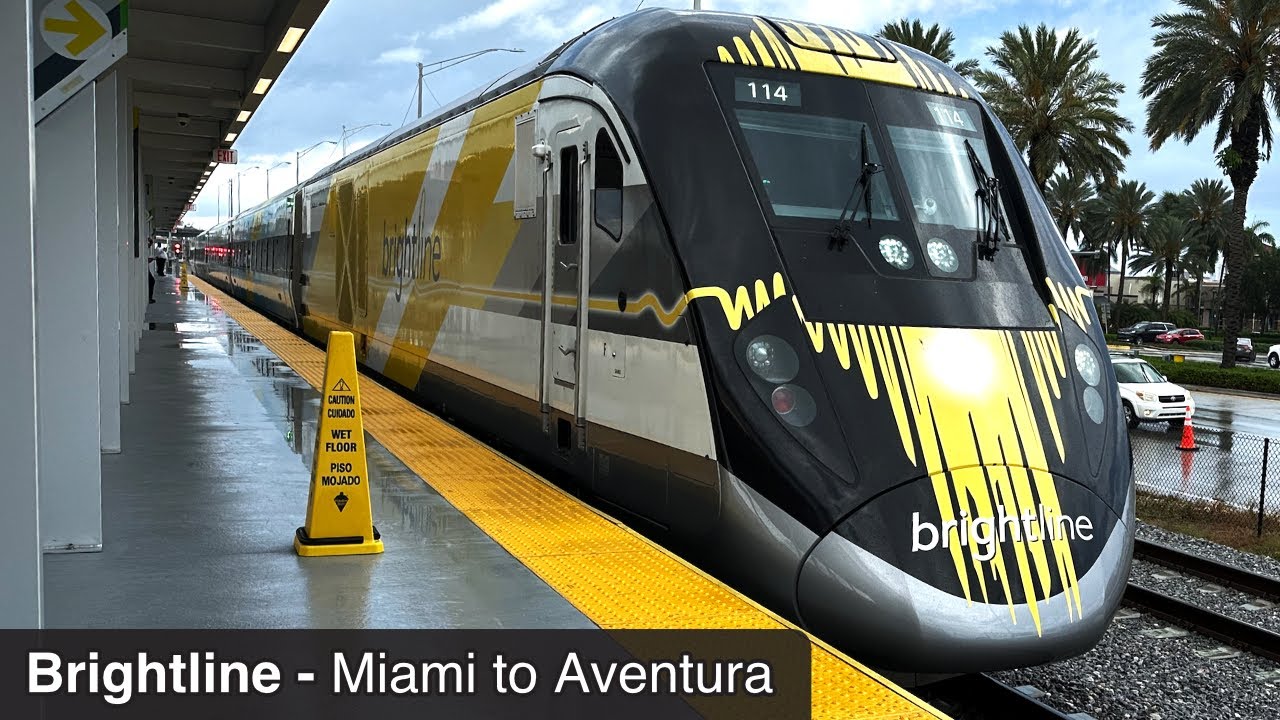 Brightline Florida, Downtown Miami to Aventura, Siemens Charger SCB-40 and Venture