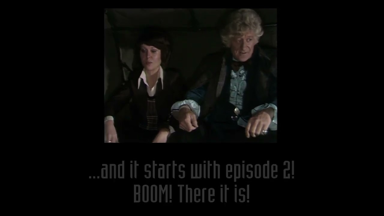 Doctor Who - Invasion of the Dinosaurs: How the US edit looked