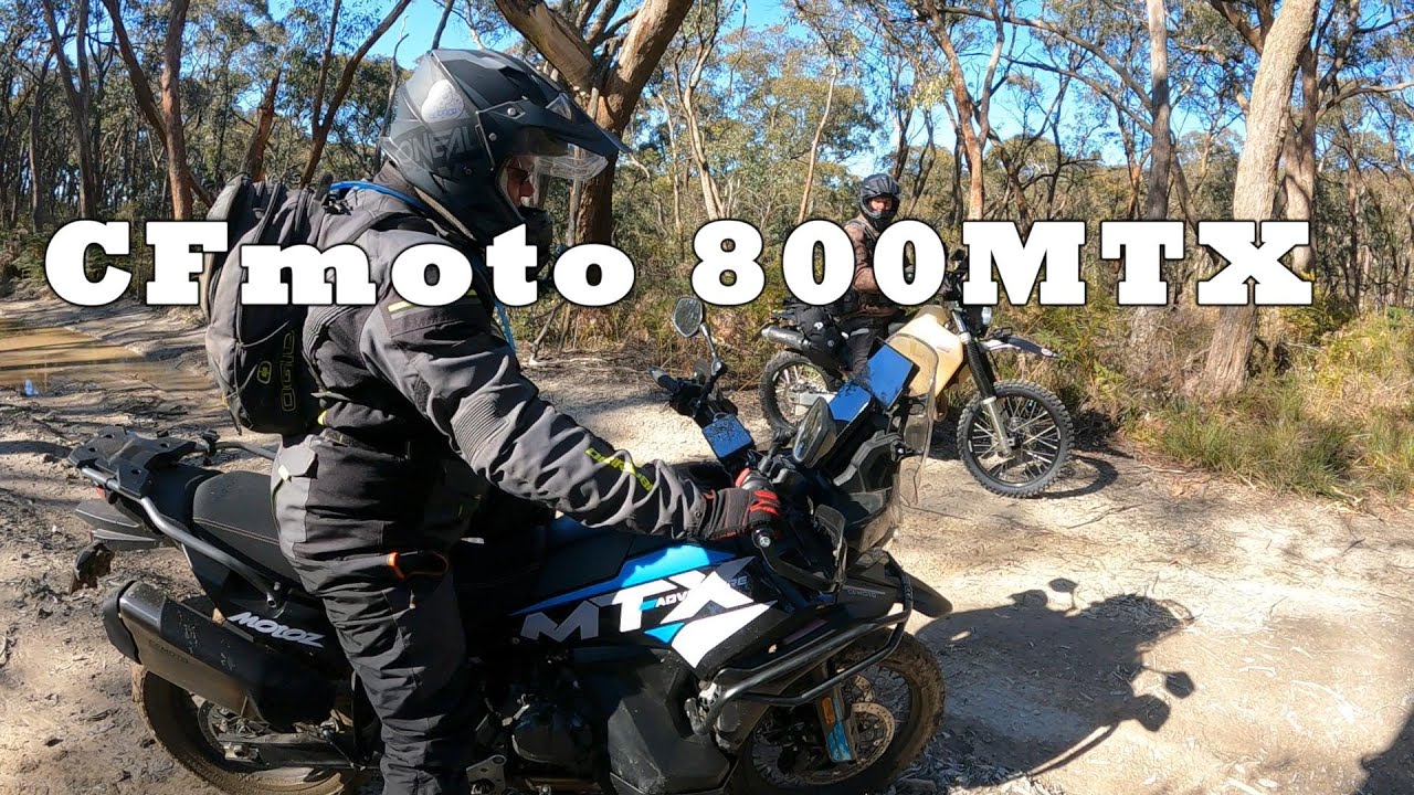 I get to try Eddy Enduros #cfmoto 800 MTX