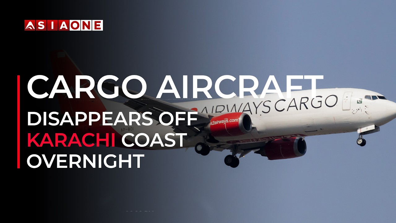 Cargo Aircraft Disappears off Karachi Coast Overnight | Asia One News