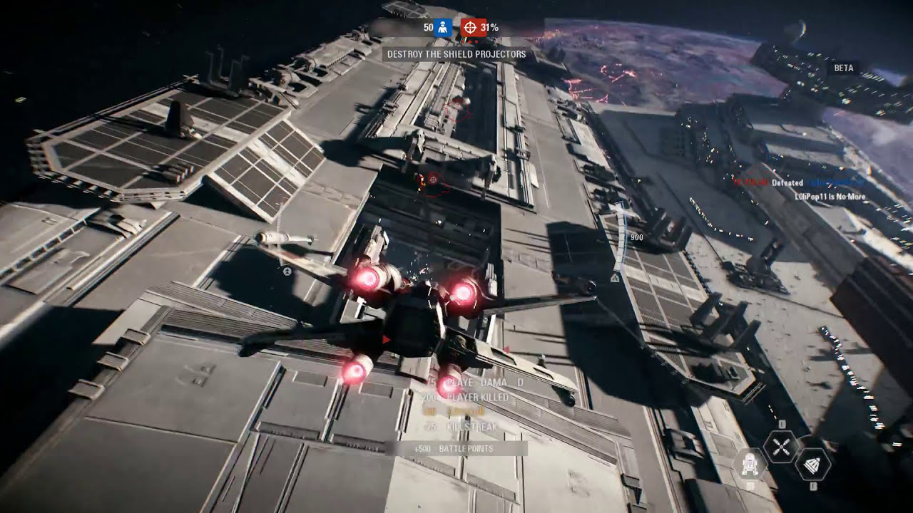 Rebellen vs Imperium Raumkampf - [003] - Star Wars  Battlefront II (2017) 