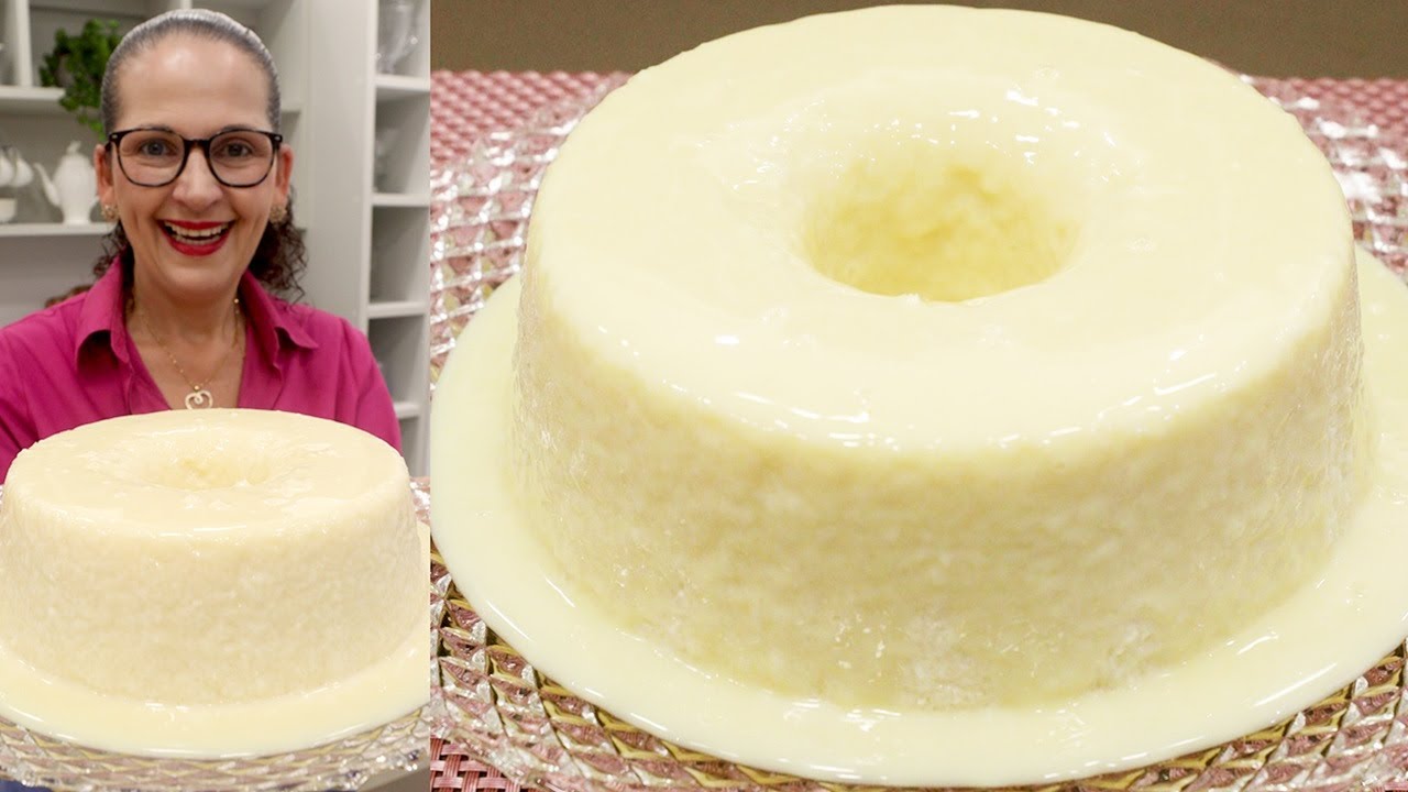 PUDIM DE TAPIOCA SEM FORNO FÁCIL E RÁPIDO DA ISAMARA! CREMOSO, DELICIOSO! - Isamara Amâncio