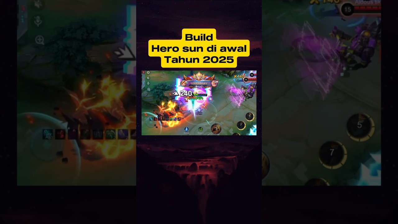 Build hero sun terbaru di tahun 2025 || revamp hero tahun2025 