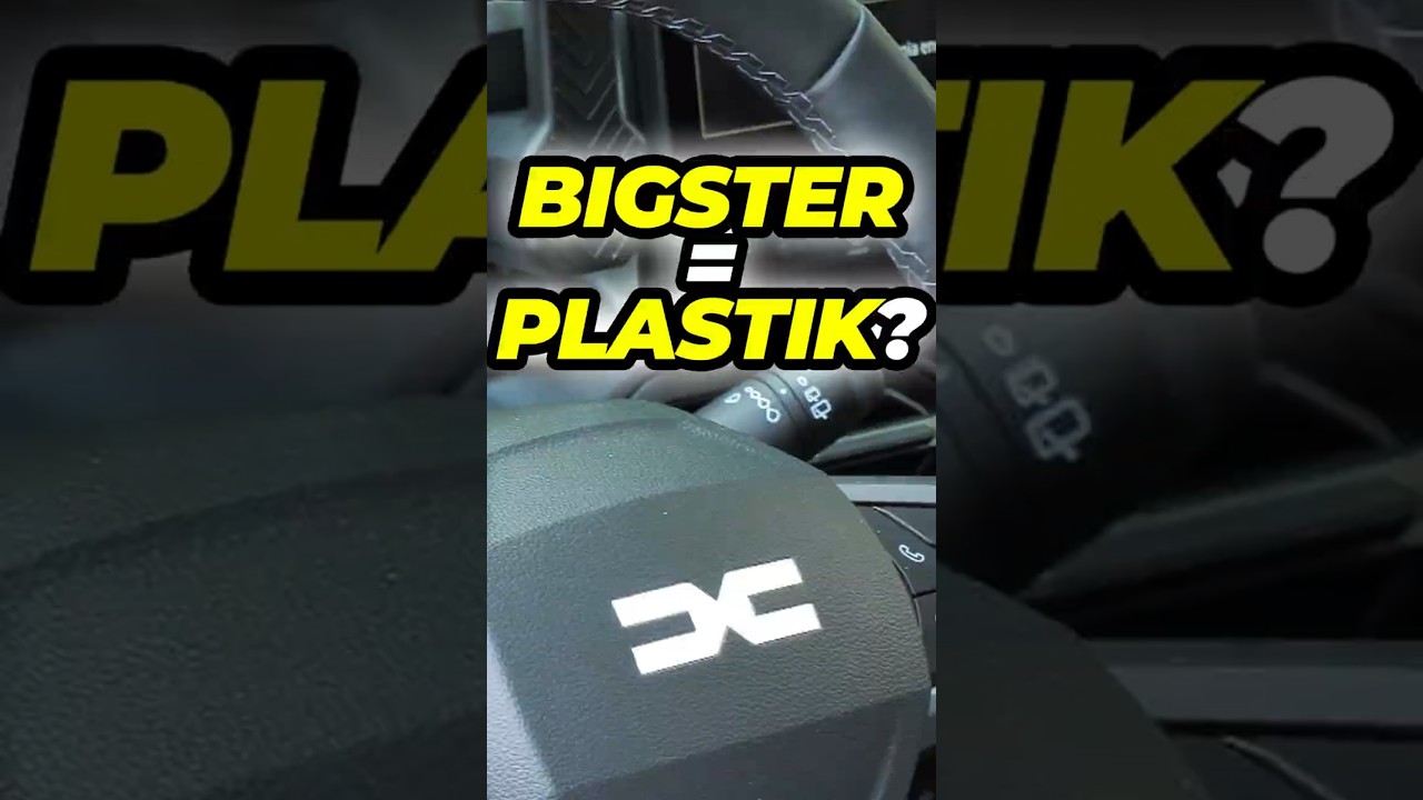 Dacia Bigster z plastiku❓🚗