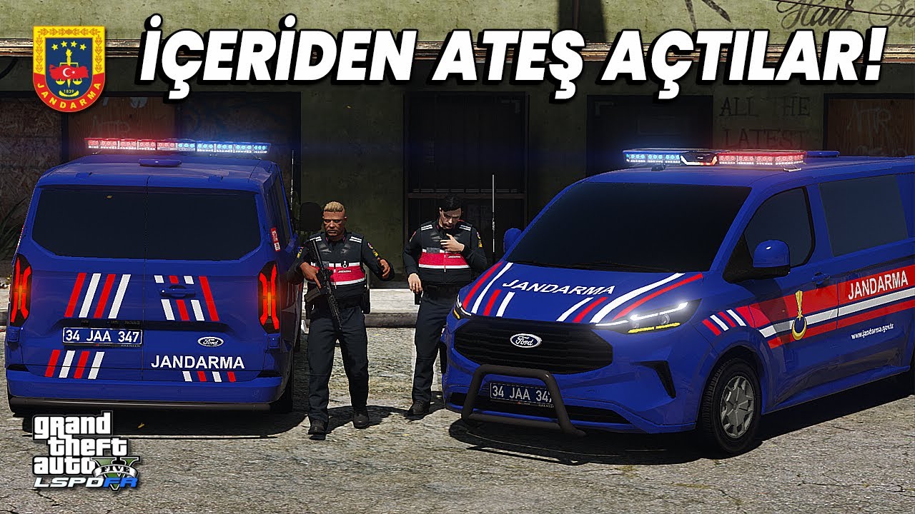 JANDARMAYA PUSU! SOYGUNCULAR ATEŞ AÇTI | GTA 5 LSPDFR