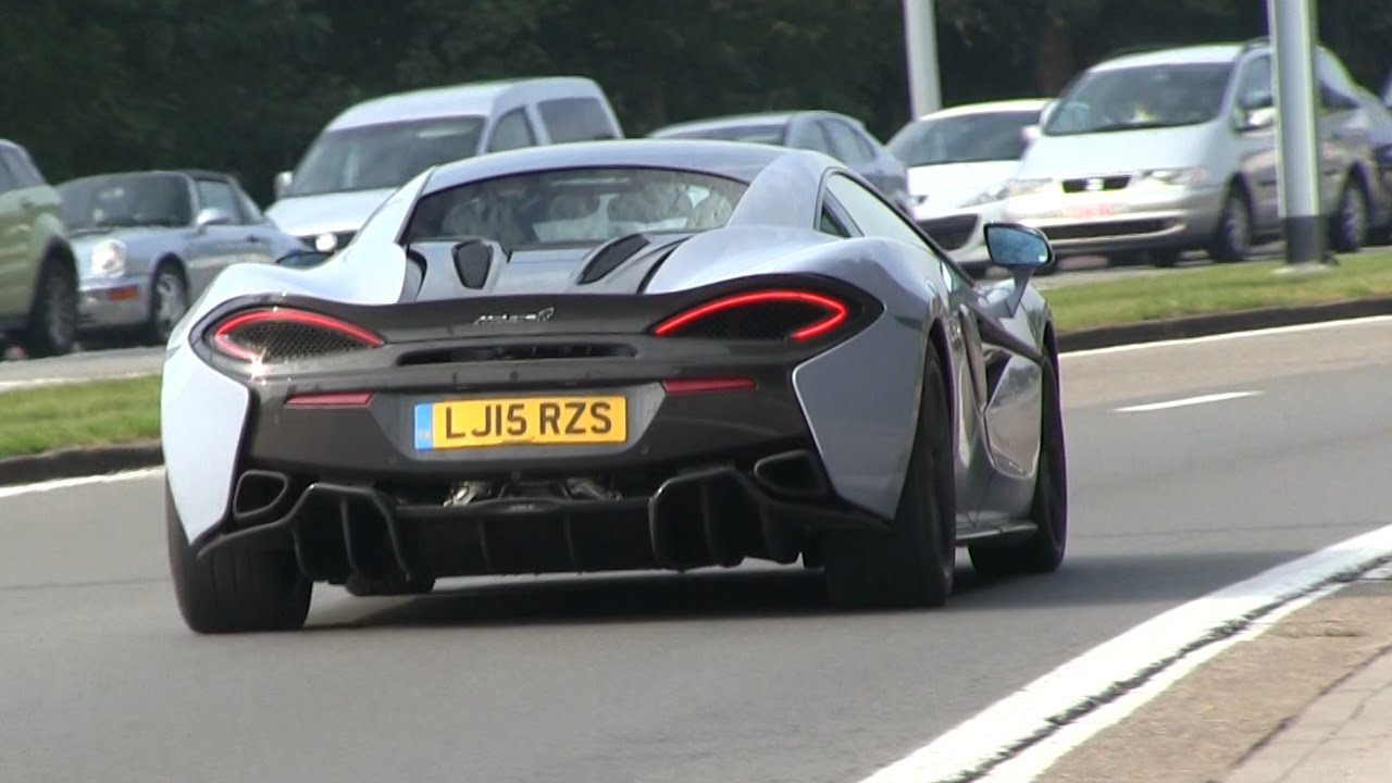 2016 McLaren 570S in Knokke  | LAUNCH CONTROL + Accelerations + Detailshots