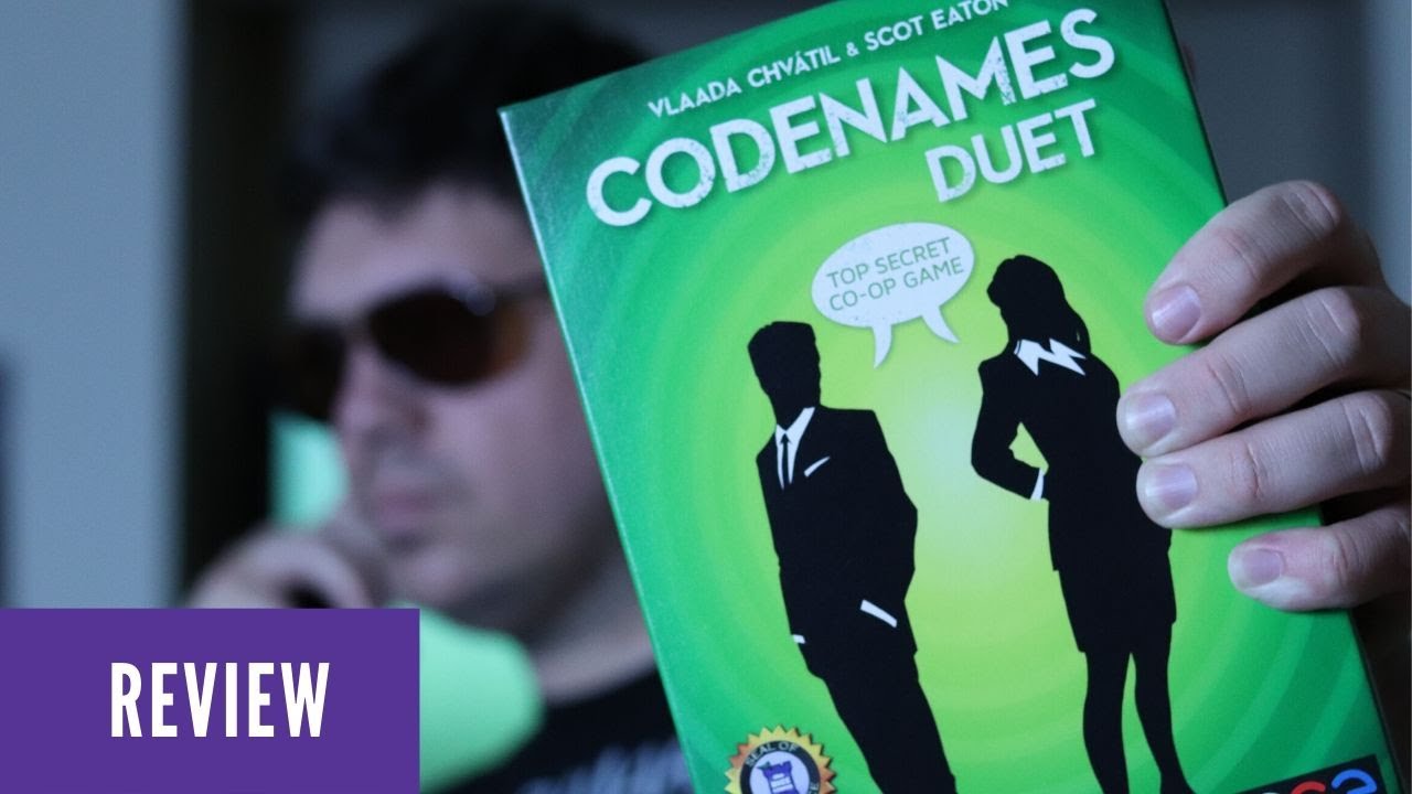 USE YOUR WORDS! -- Codenames Duet game review