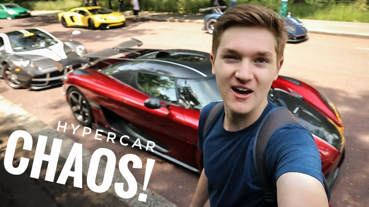 £30 MILLION worth of HYPERCARS Shutdown LONDON! | 4 Pagani Zondas, Veyron SS, Apollo IE and more