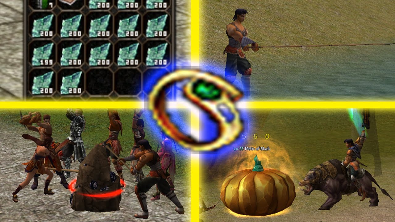 1 Hour of Each Low Lvl Farm | Level 1 to Champion - Metin2