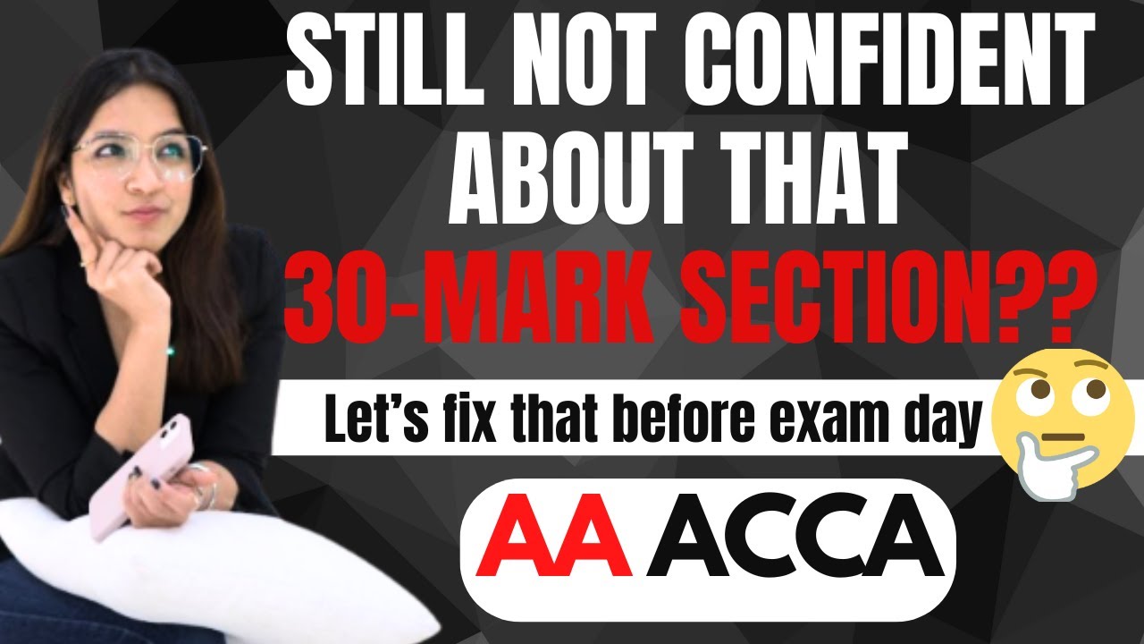 HOW TO SOLVE MTQ'S IN AA ? 30 MARKS IN AA / AA WITH RUCHI GOYAL / ACCA EXAMS / AUDIT AND ASSURANCE