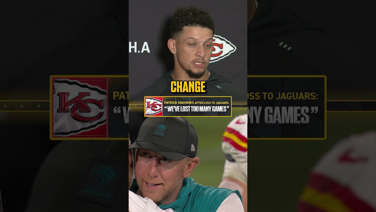 Mahomes clearly frustrated with the Chiefs season so far #NFL #PatrickMahomes #Chiefs