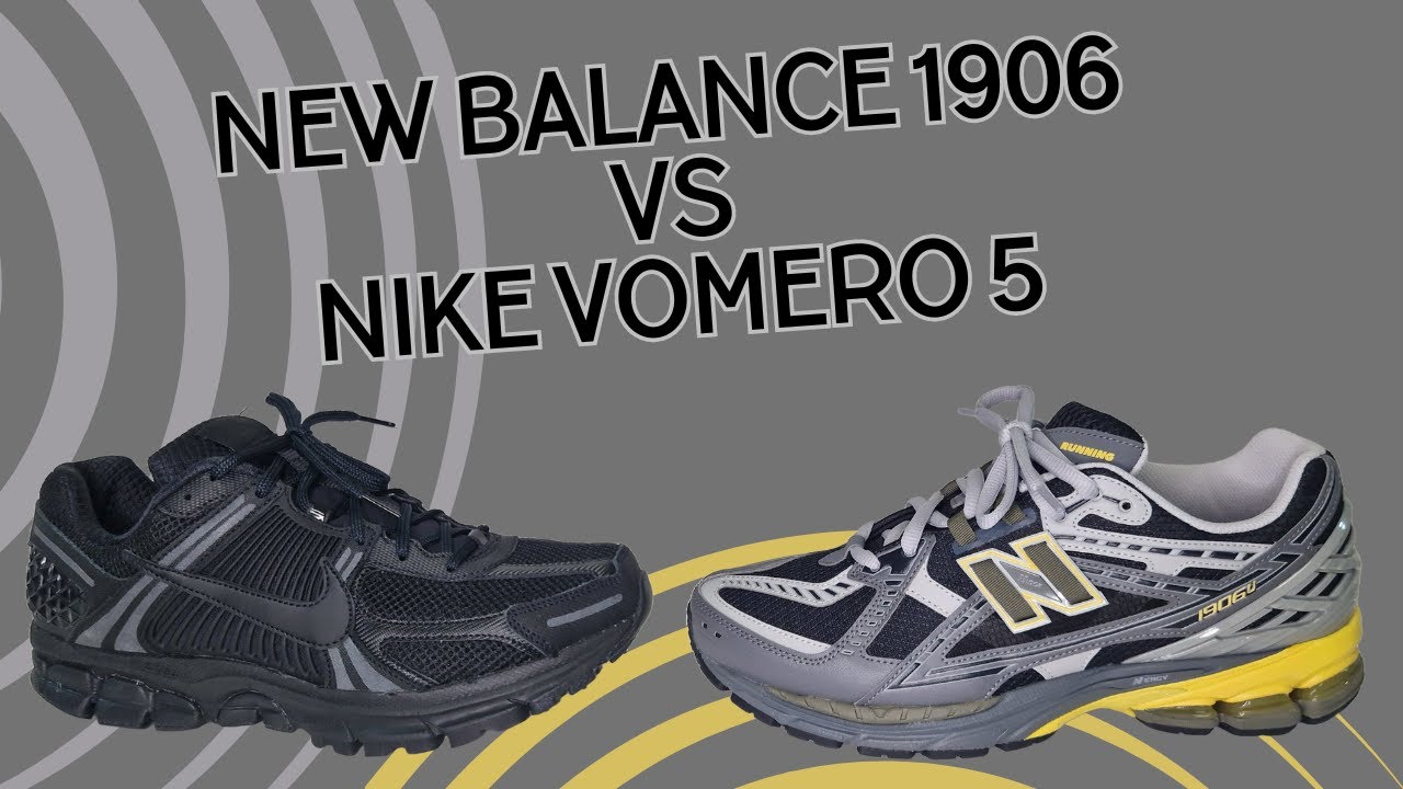 В чём разница? Nike Vomero 5 против New Balance 1906