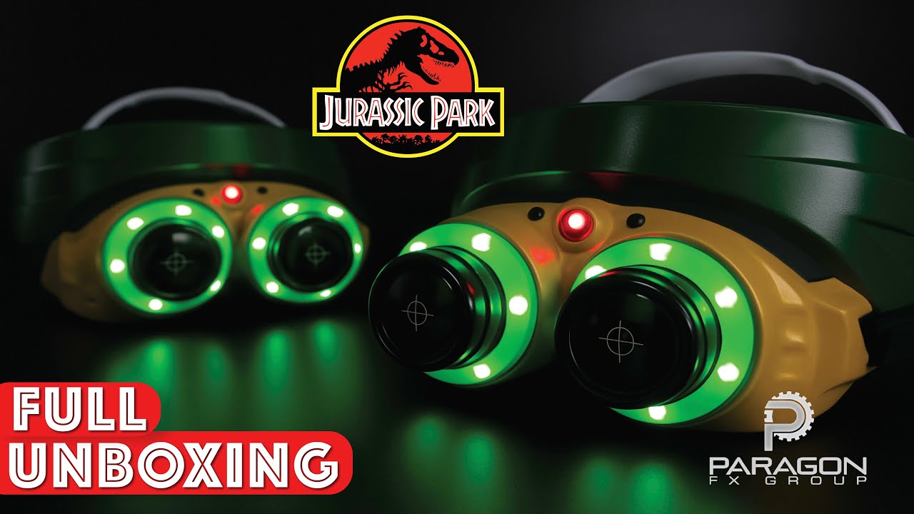 Jurassic Park Night Vision Goggles UNBOXING 🎥  Insane Replica by Paragon FX!