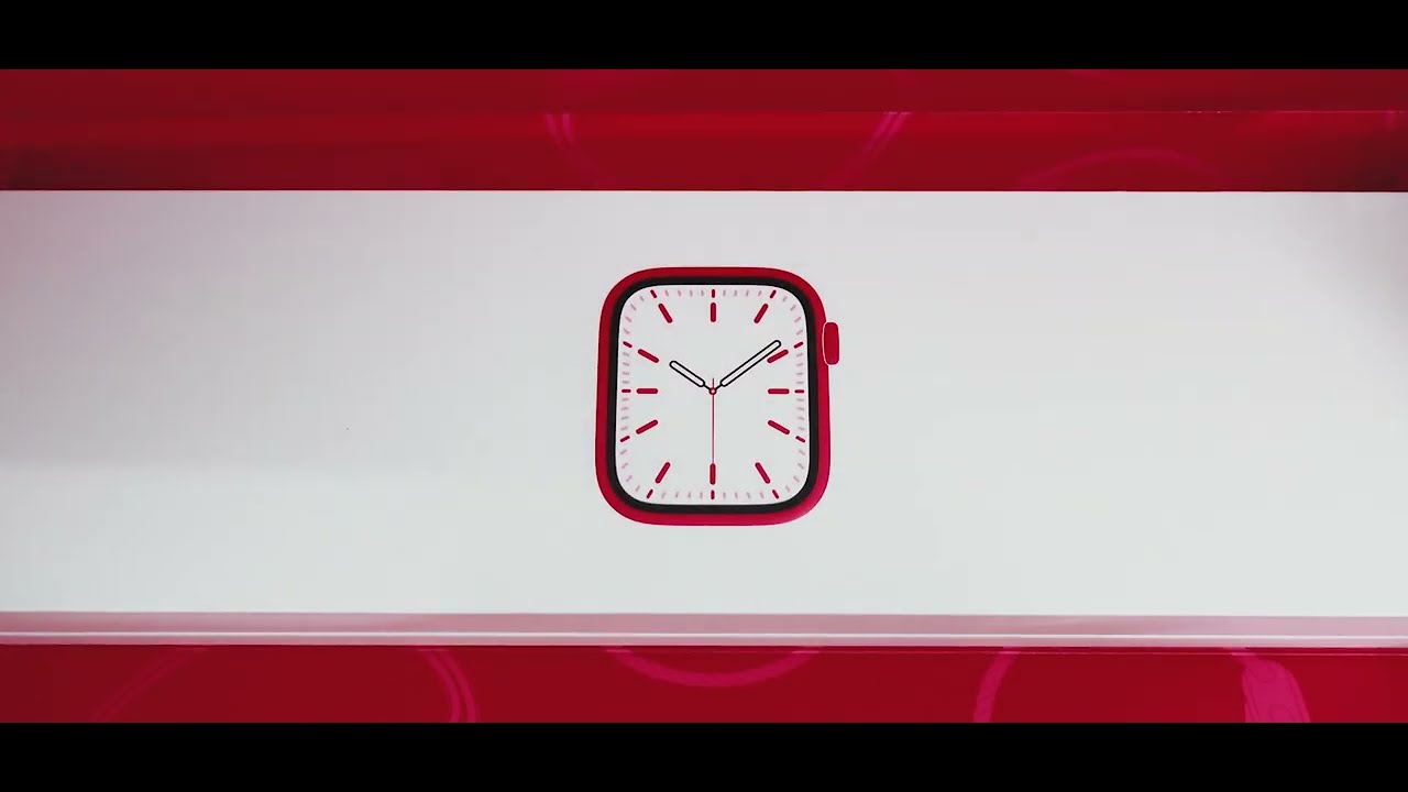 Unboxing Apple Watch Series 7 (Product)RED | Q ギャラリー