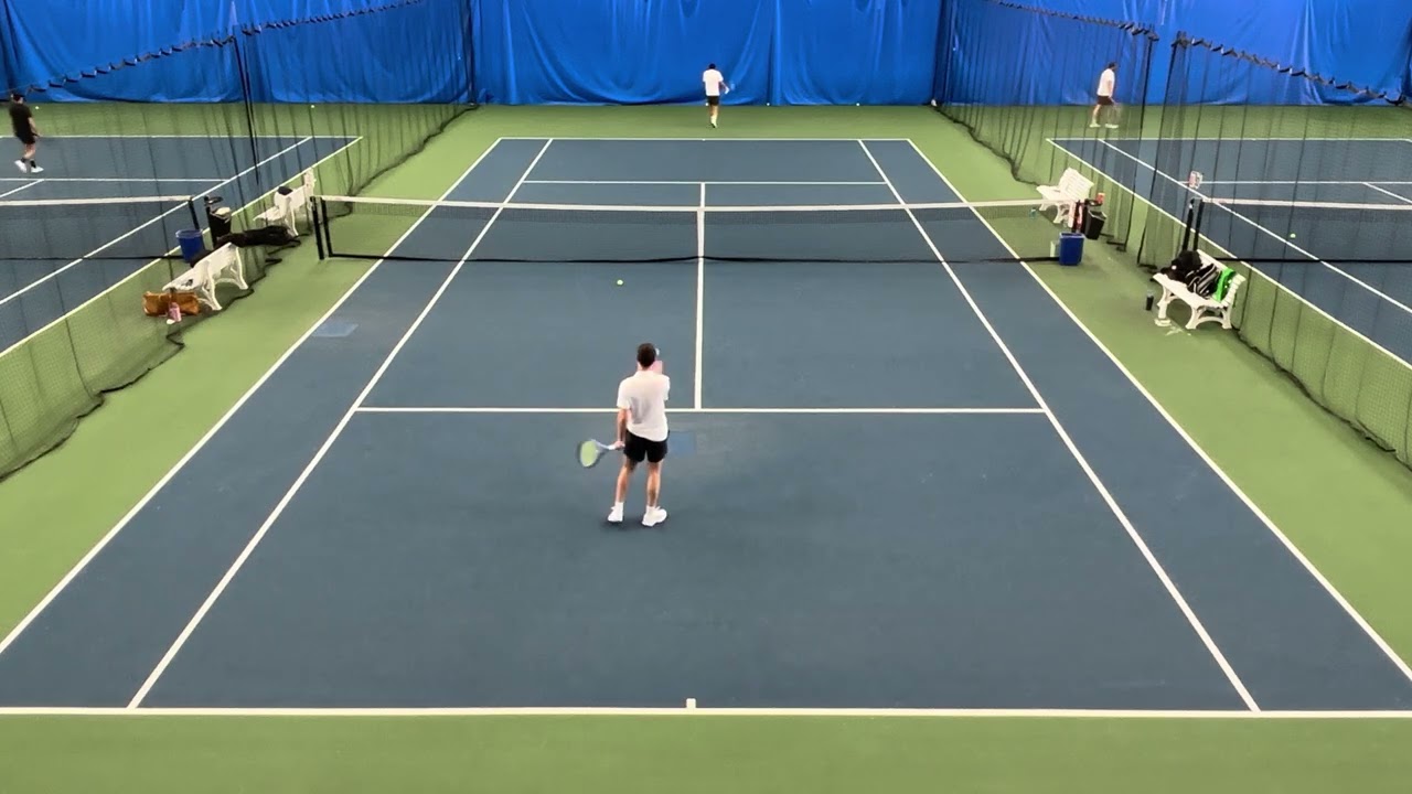 Elias Abadi defeated Harry Franco with a pair of 6-2 sets…
