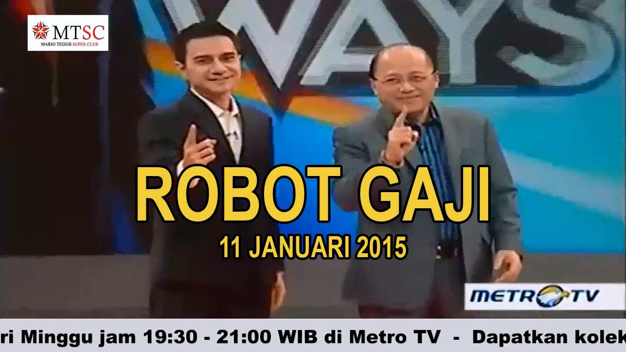 Mario Teguh - Robot Gaji