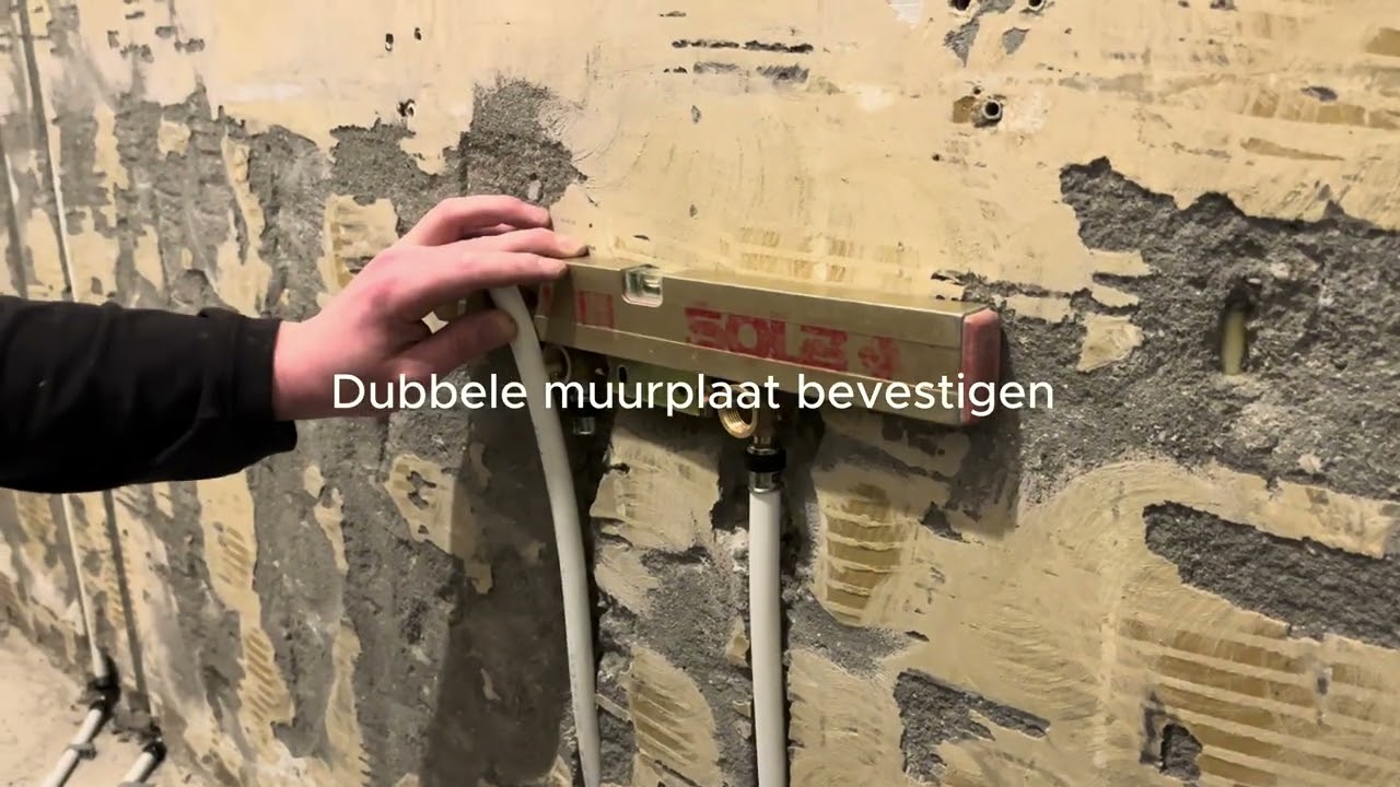 Leidingwerk inbouwen