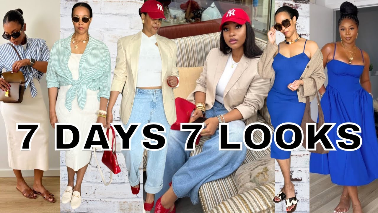 7 Days, 7 Looks **Chic Pinterest Inspired Outfits** Summer Outfit Ideas