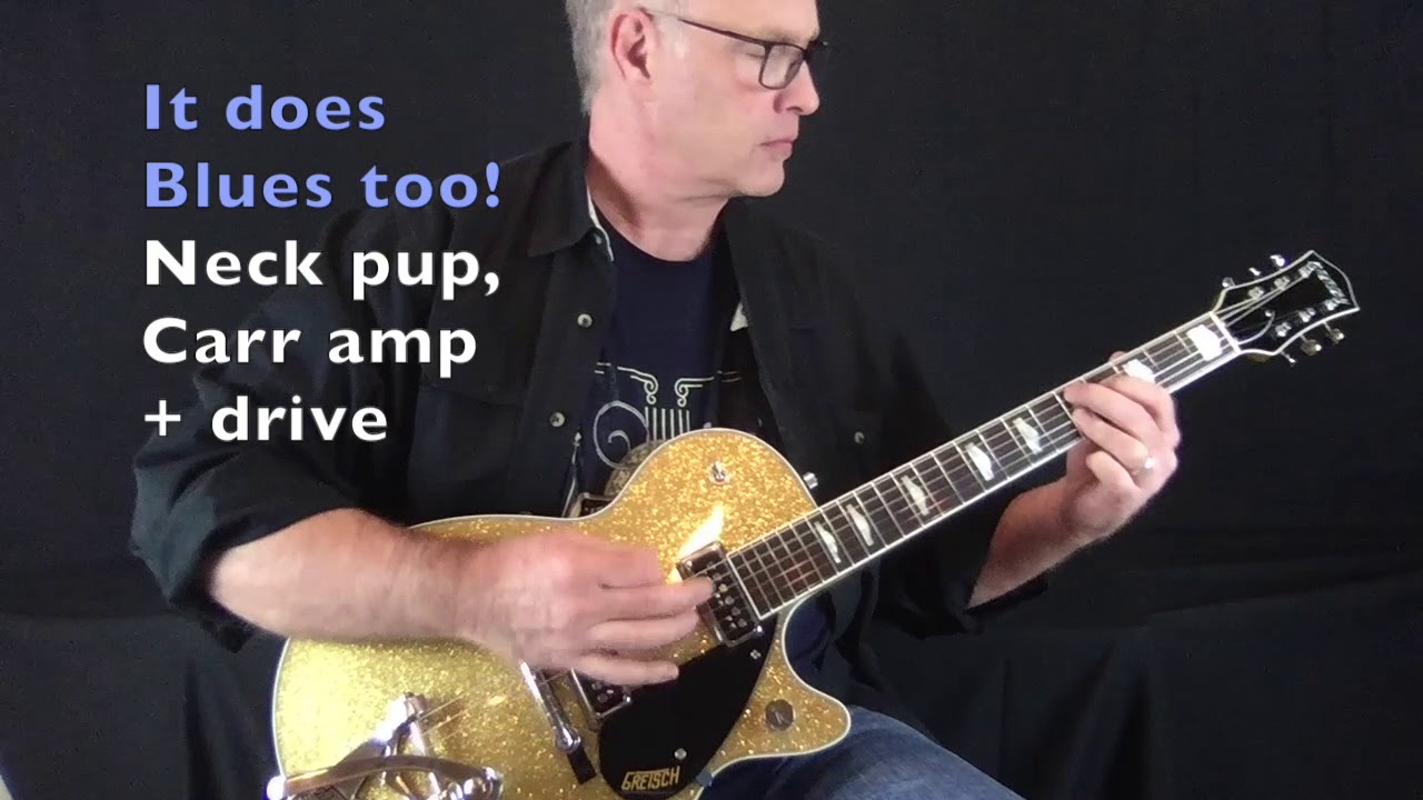 Gretsch USA Custom Shop Stephen Stern Masterbuilt Gold Sparkle Duo Jet