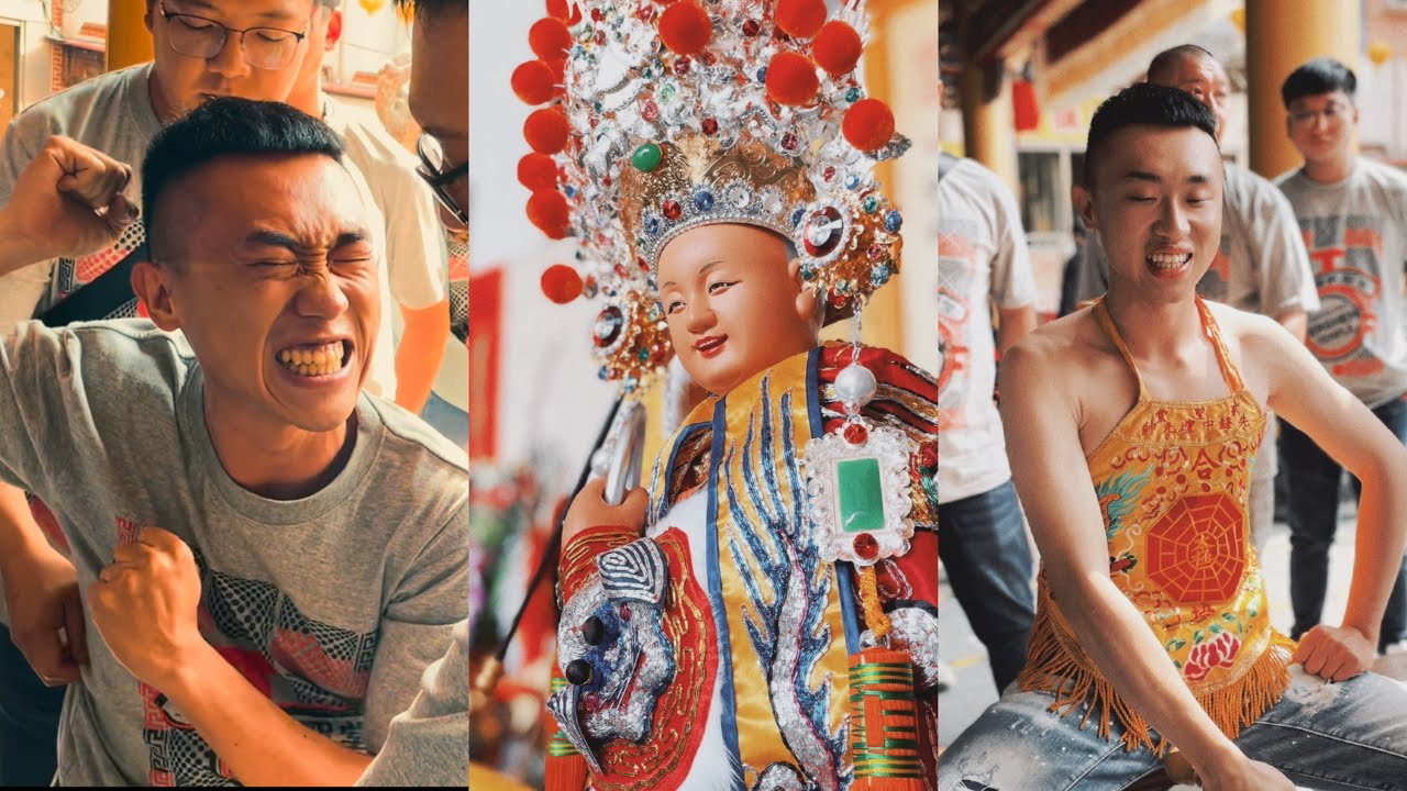 太子爺開光後 乩子突然降駕 臉猙獰 翻白眼 吐得整個袋子 真重駕 ~ 降駕向玉皇上帝領玉旨 操五營 中壇元帥降駕 ~ 過程全紀錄 #潮州寮玉旨貳聖堂 #紘騰發科技有限公司