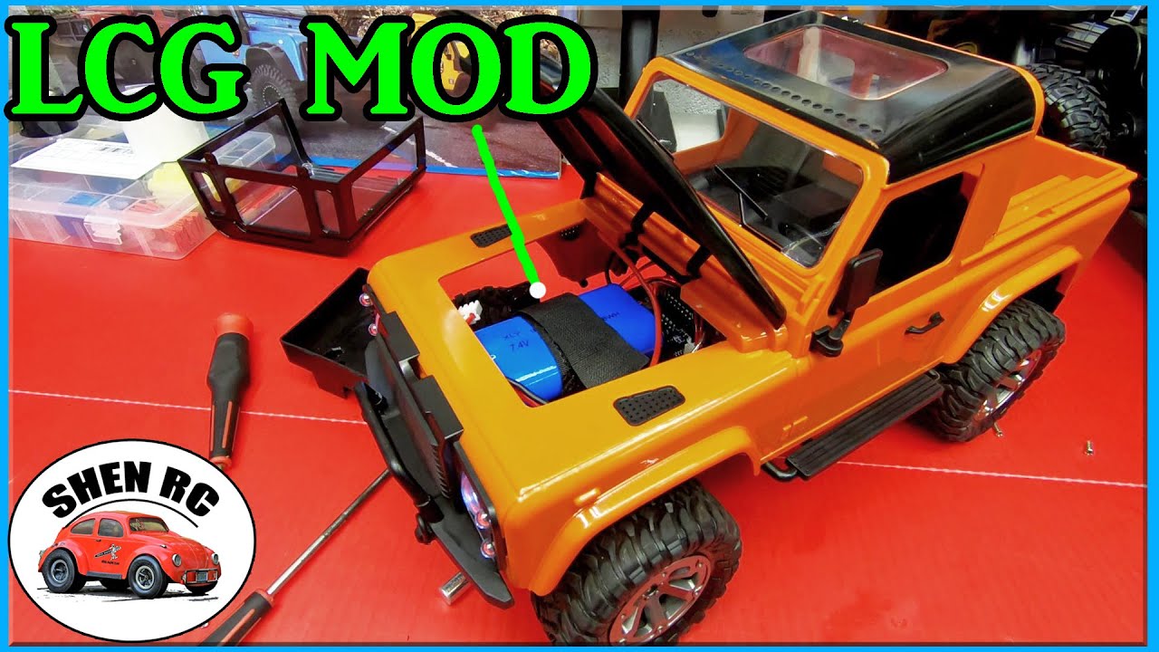 Fayee fy003-1 LCG battery mod upgrade MN99 crawler trucks
