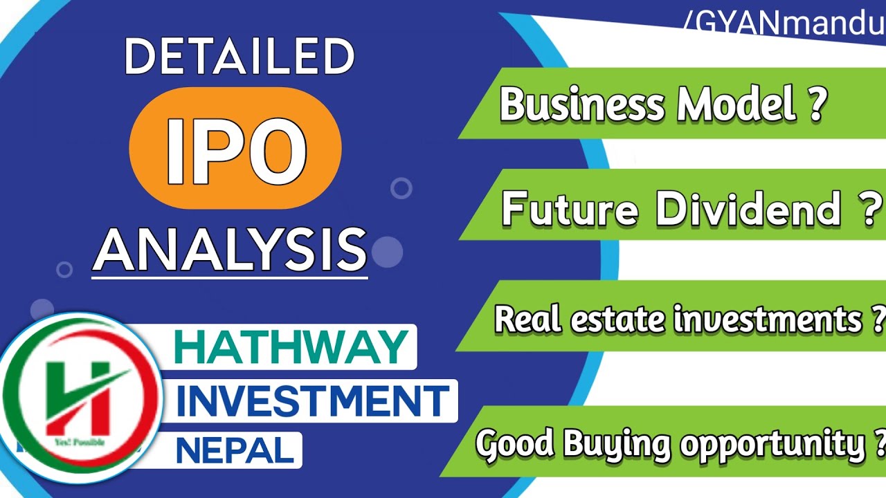 Nepal Share Market - Hataway Investment Nepal Limited को IPO को बारेमा सम्पूर्ण जानकारी | IPO Review