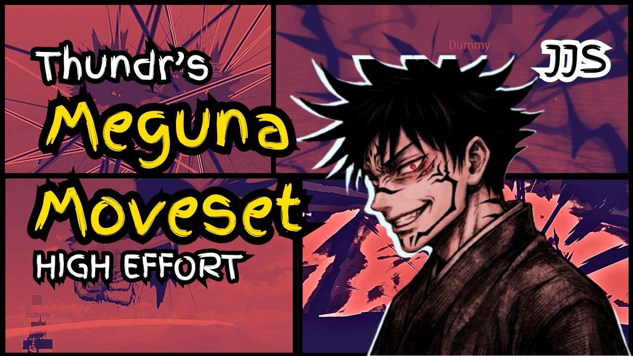 [JJS] Thundr's Meguna Moveset[HIGH EFFORT]!!!!!